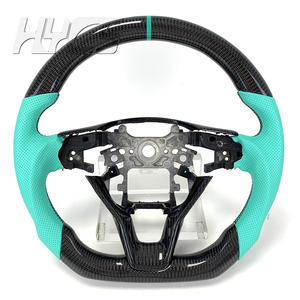 Accessoires d'intérieur de voiture Volant <span class=keywords><strong>F1</strong></span> en fibre de carbone forgé pour Honda <span class=keywords><strong>Civic</strong></span> Honda Accord 2018 2019 2020 2021 2022 - Product Image 5