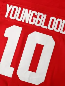 Jersey de Hockey de Filadelfia Bordado al por Mayor, Color Naranja # 39 Matvei Michkov # Uniforme de Hockey con el Número 46 de Trevor Zegras - Product Image 5