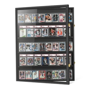 Cadre encastré personnalisé 8x10 pouces, boîtes à ombre magnétiques à ouverture frontale avec fond en lin, épingles, pour photos ou objets 3D - Product Image 1