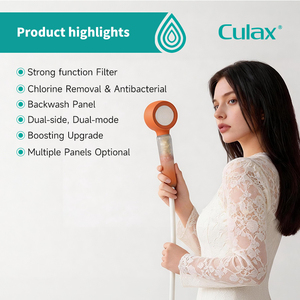 Cabezal de Ducha para el Cuidado de la Piel - Alta Presión, Flujo Suave, Anti-Obstrucción, Ahorro de <span class=keywords><strong>Agua</strong></span>, Filtros de Carbón Activado y Vitamina <span class=keywords><strong>C</strong></span>, Fácil Instalación, 1 Año de Garantía - Product Image 2