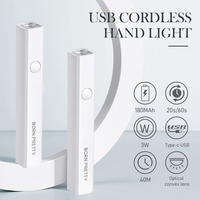 BORN PRETTY-Mini lampe à ongles portable sans fil, rechargeable, avec logo personnalisé