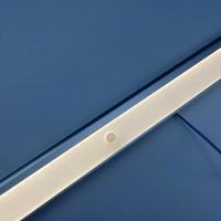 Lampu LED Sensor Gerak Aluminium Berkualitas Tinggi untuk di Bawah Kabinet, Lemari, Dapur, Bar, dan Lemari Pakaian