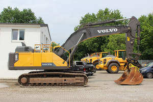 Prix d'usine, excavatrice sur chenilles Volvo EC480EL d'occasion, 20 tonnes, garantie 1 an, moteur, pompe en stock - Product Image 2