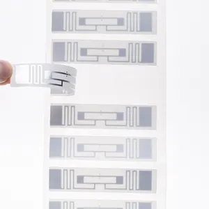 860~960Mhz Logistics Passive UHF RFID Tag Waterproof H9/M4E/R6/U7/U8/U9 Smart Dry/Wet RFID Inlay/Label/Sticker Roll