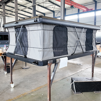 Tente de camping verticale souple résistante au vent et aux intempéries pour pick-up universels, camping tout-terrain