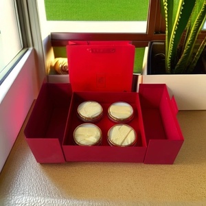 Red Chinese Knot Double Door Gift <b>Box</b> for Bird's Nest with Handle Bag - Product Image 3