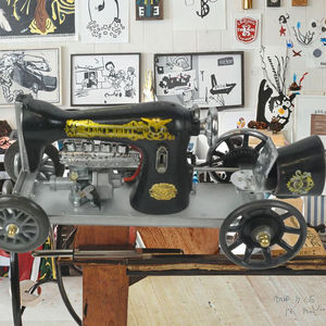 Modello di macchina <span class=keywords><strong>da</strong></span> cucire: decorazione <span class=keywords><strong>da</strong></span> scrivania modello Vintage classico - Product Image 6