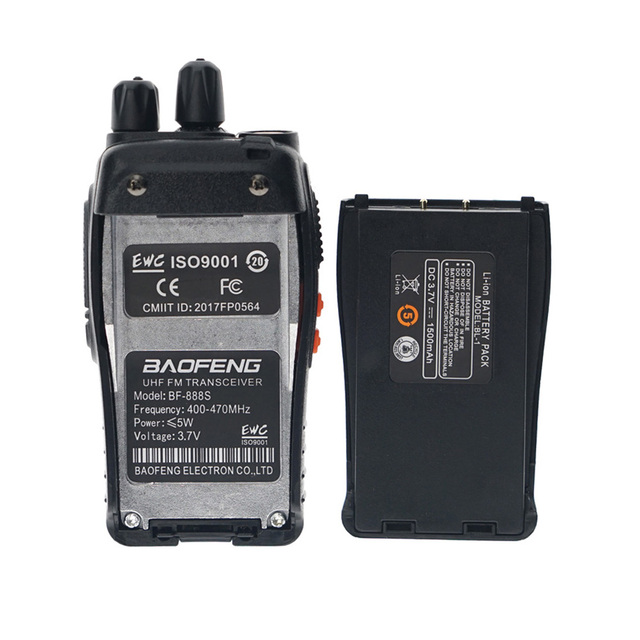 Factory Wholesale Rechargeable 3600mAh Li-ion Battery for BAOFENG for Crony for TYT Two-Way for Radio Walkie Talkie