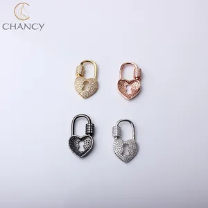 Chancy più nuovo fascino di vendita calda ottone diamante Cz Micro Pave Crystal Disco Spacer Ball Beads per la creazione di collane da donna