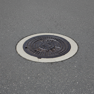 Tapas de alcantarilla de <span class=keywords><strong>hierro</strong></span> dúctil EN124 D400 para construcción urbana, carreteras, aceras y áreas <span class=keywords><strong>industriales</strong></span> - Product Image 3