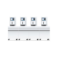 Analyseur hématologique différentiel à 5 parties DIRUI, cytométrie en flux laser, 120 échantillons par heure, machine d'analyse sanguine automatique