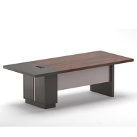 Table de bureau à usage général et commercial Design Photos Mobilier de bureau du PDG Bureau de luxe