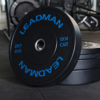 Plaques de pare-chocs pour équipement de fitness personnalisé Disques de gymnastique 30kg 10kg 20 kg Plaques de poids