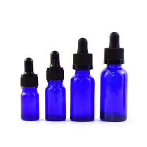 5ml 10ml 15ml 20ml 30ml 50ml 100ml Frosted Green Blue Amber Clear Essential Oil Glass Dropper Bottle Child Resistant