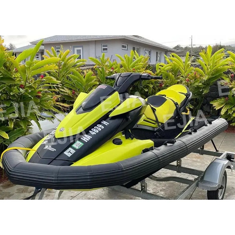 Chất lượng tốt Marine Inflatable thuyền Chắn Bùn PVC Inflatable máy bay phản lực trượt tuyết hình chữ U cao su phao Inflatable sườn cho máy bay phản lực Ván trượt