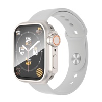 Watch Ultra 2 için HD kaliteli düşmeye karşı dayanıklı koruma sağlayan, her şey dahil, su geçirmez PC malzemeden üretilmiş Watch Ultra Kılıfı