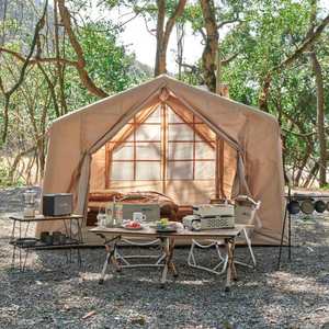 Tentes de <span class=keywords><strong>camping</strong></span> gonflables portables Oxford 4 saisons, grandes, imperméables, robustes, à pompe rapide, prix d'usine en gros - Product Image 1