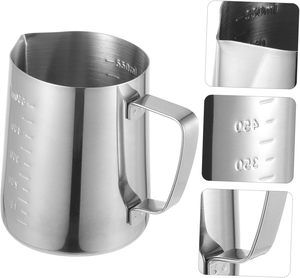 Outils de barista en acier inoxydable écologiques personnalisables, pichet à lait pour latte, tasse à café, pichet à mousse de lait - Product Image 4