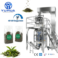 Machine d'emballage automatique multifonctionnelle YH pour sachets de thé noir et vert (100g, 500g, 1kg)
