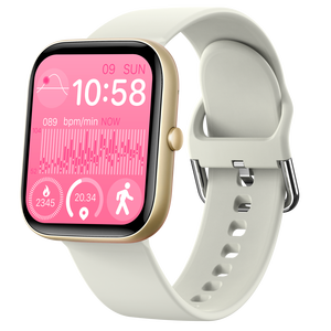 Chất lượng tốt giá rẻ 2024 New hình chữ nhật thông minh đồng hồ Pedometer Heart Rate Giám sát BT cuộc gọi giấc ngủ giám sát thể thao đồng hồ <span class=keywords><strong>C08</strong></span> - Product Image 2