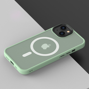 Ốp lưng điện thoại silicon mờ từ tính thiết kế đa màu sắc, hỗ trợ sạc không dây cho thiết bị di động - Product Image 3