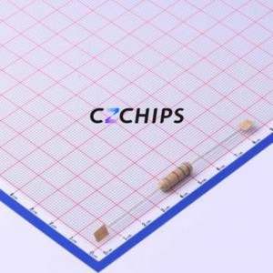 CR2W-7K5 5%-9T73ตัวต้านทานผ่านรูผ่านชิ้นส่วนรู (THT), ฟิล์มคาร์บอน D5xL15mm 7.5Kohm 5% 500V - Product Image 1