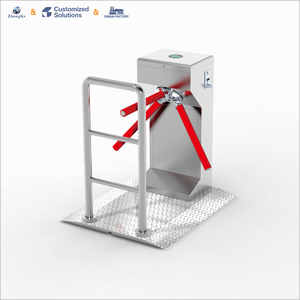 Tourniquet <span class=keywords><strong>de</strong></span> sécurité pour piétons avec insertion <span class=keywords><strong>de</strong></span> pièces, reconnaissance faciale, pour les salles <span class=keywords><strong>de</strong></span> sport, les zones panoramiques, les bains publics - Product Image 1