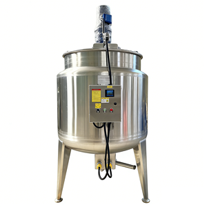 Machine de Mélange Chauffante à Double Chemise en Acier Inoxydable 304 Électrique Homogénéisateur Mélangeur Cosmétique Vente en Gros - Product Image 3