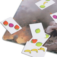 Tapis de table antidérapant personnalisé avec impression par sublimation, tapis de souris de bonne qualité pour jeux de cartes à collectionner, surface de jeu de bureau