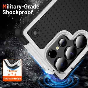 เคสสำหรับ <span class=keywords><strong>Samsung</strong></span> S25 Ultra, TPU+PC 2 in 1 แบบสองชั้น ป้องกันแรงกระแทกอย่างดี สำหรับ <span class=keywords><strong>Samsung</strong></span> Galaxy S25 Ultra - Product Image 4