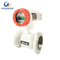 Medidor de Flujo Electromagnético Digital LCD IP68, Impermeable, Bidireccional, Inteligente, para la Industria Alimentaria, Láctea y Química