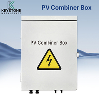 Boîtier de combinateur photovoltaïque Keystone (tôle d'acier, matériau ABS, 500V, protection IP65, cadenas en acier inoxydable 304) Modèle KSPV pour solaire