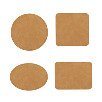 Patchs vierges pour chapeaux par sublimation, patchs en matière de sublimation, patchs de sublimation pour chapeaux