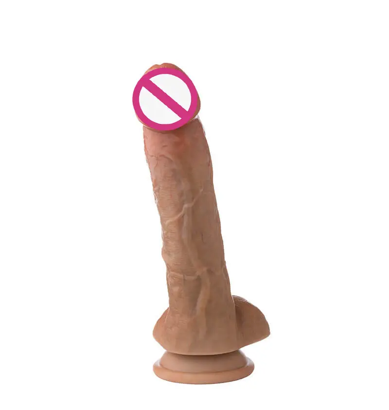 REALING Silicone liquido realistico enorme Dildo ventosa tazza di donne giocattoli sessuali spesso Dong