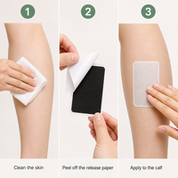 Patch Confort Jambes Soin Quotidien Ions Négatifs Testés OEM Marque Privée Faible MOQ Fournisseur en Gros Vrac Femmes Hommes Adultes Travailleurs