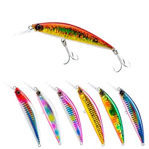 Leurre de pêche à jigging lent lumineux de 40g à 300g, leurre de fond pour bateau, en métal avec jupe de pieuvre et hameçon assist pour la pêche - Product Image 1