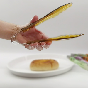 Colorful Polycarbonate Kitchen Food <strong>Tong</strong> Unbreakable Bread <strong>Tong</strong> <strong>Plastic</strong> Salad <strong>Tong</strong> - Product Image 5