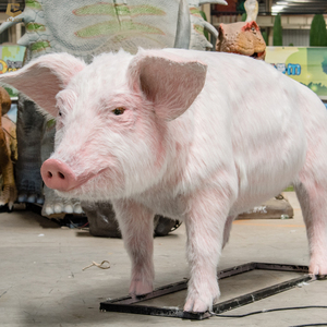 Sgaa47 Chất lượng cao nhà máy tùy chỉnh kích thước lớn trang trại động vật animatronic lợn cho công viên chủ đề - Product Image 1