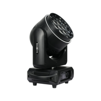 Projecteur de scène Big Bee Eye 19*15W CE ROHS à tête mobile 4-en-1 avec zoom automatique DMX et effet Wash pour mariage, 19 LED Bee Eye mobiles