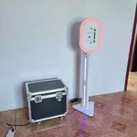 Cabina de Fotos GT para Fiestas, Cámara SLR, iPad, Smartphones, Bodas, Eventos Empresariales, Conexión Wi-Fi/Bluetooth, Construcción de Aluminio, Instantánea