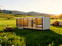 Cabines modulaires intelligentes préfabriquées A8 modernes de 20/40 pieds, portables, respirantes et détachables, pour l'extérieur