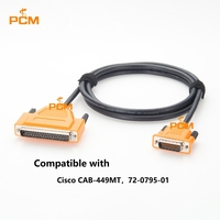 Câble série RS449 DTE LFH60 mâle vers DB37 mâle, D-Sub 37 broches, compatible Cisco CAB-449MT 72-0795-01 pour serveur réseau