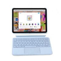 Étui clavier pour iPad Pro 11 avec clavier magnétique détachable, support multi-angles et protection antichoc