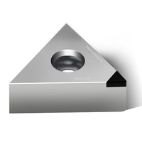 Plaquette de tournage PCD CBN super dure, outil de tournage indexable en carbure pour l'acier trempé, l'alliage d'aluminium et le traitement à grande vitesse