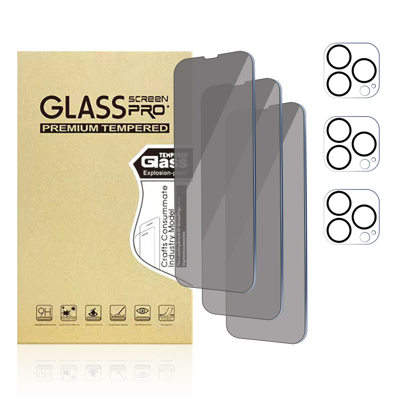 Privacidad película pequeña muesca + lente de la cámara