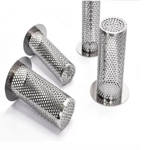 304 316 thép không gỉ hình trụ dây lưới Canister đục giỏ lọc được sử dụng cho lọc nước - Product Image 5