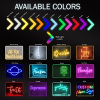 Enseigne au néon LED personnalisée pour la maison, la chambre à coucher, le bar, le pub, le café, le bureau, décoration murale, lumière au néon personnalisée pour les fêtes et les événements