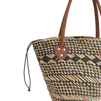 2024 dames mode luxe designer sacs pour femmes paille à la main tissé paille grande capacité sac fourre-tout
