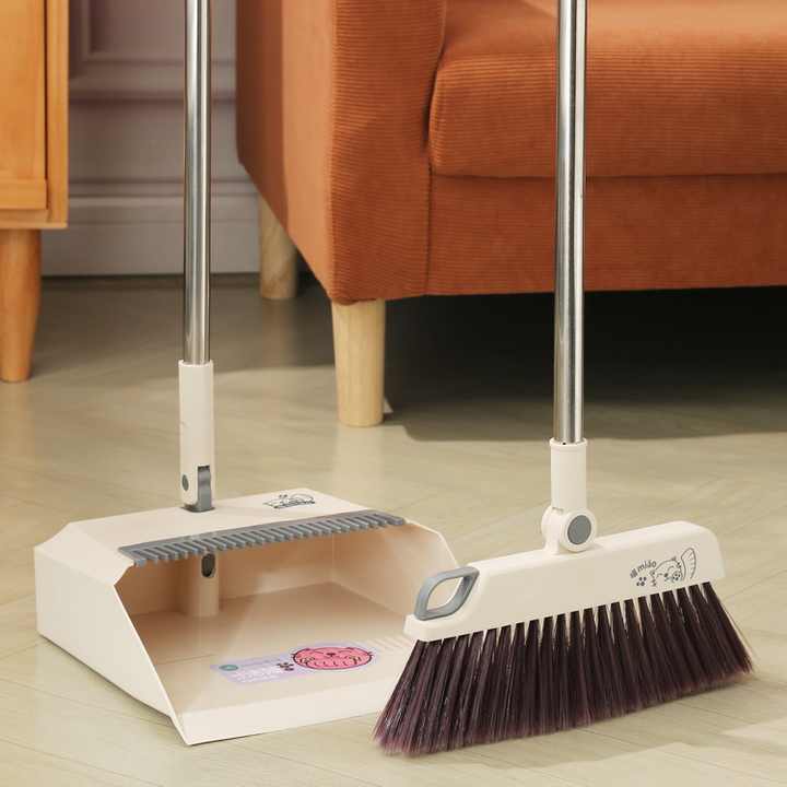 Wholesale cheap price stocked brooms & dustpans folding broom and