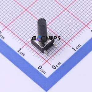 TS-1102SD-B-U-B Tactile Switch SMD-4P,6x6mm Switch ( Operating Force: 1.6N )( Switch Length: 6mm )( Switch Width: 6mm ) - Product Image 1